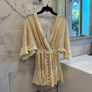 Free people lace romper